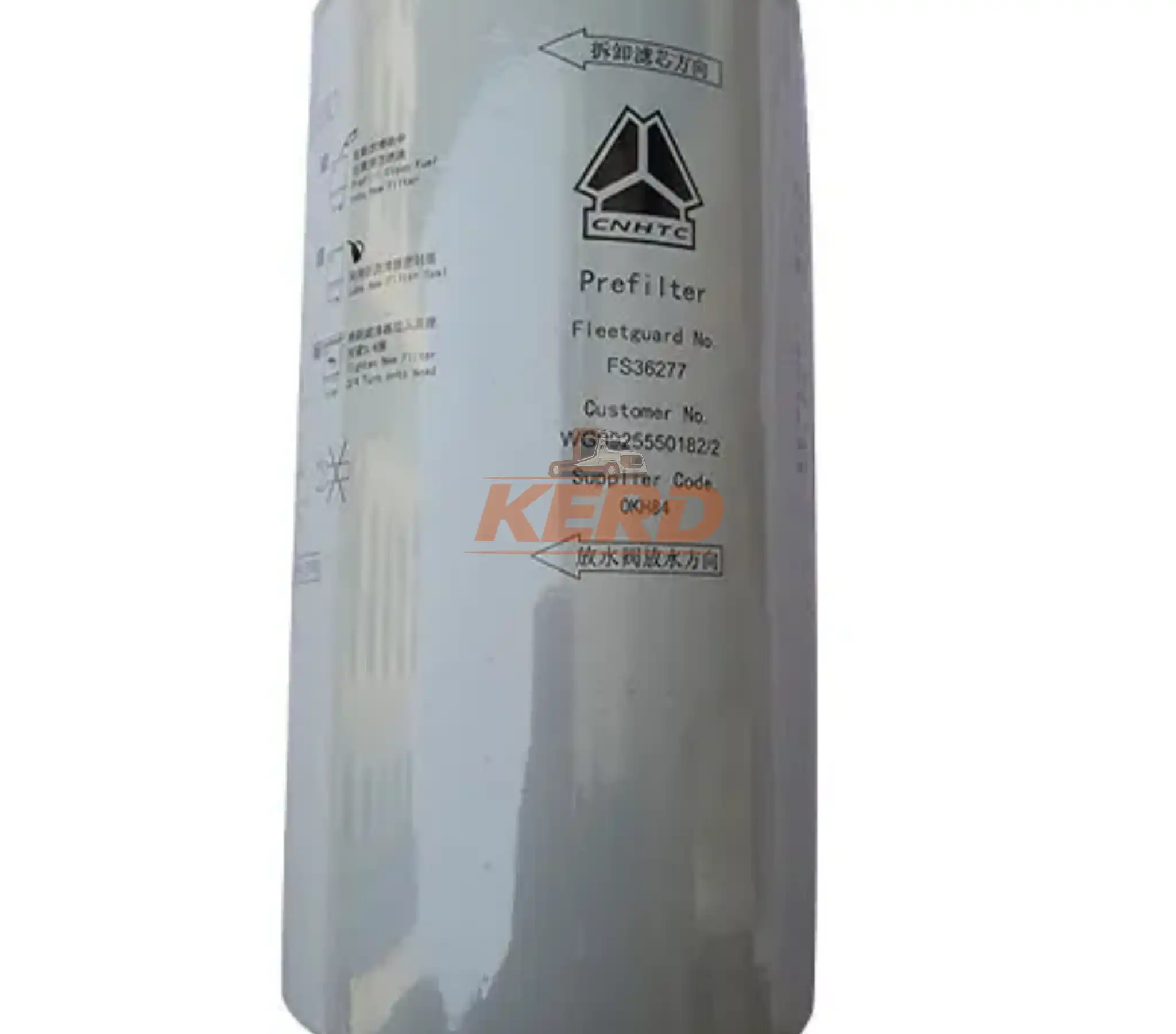 WG9925550182 Fuel Filter Sinotruk Howo Truck Engine Parts