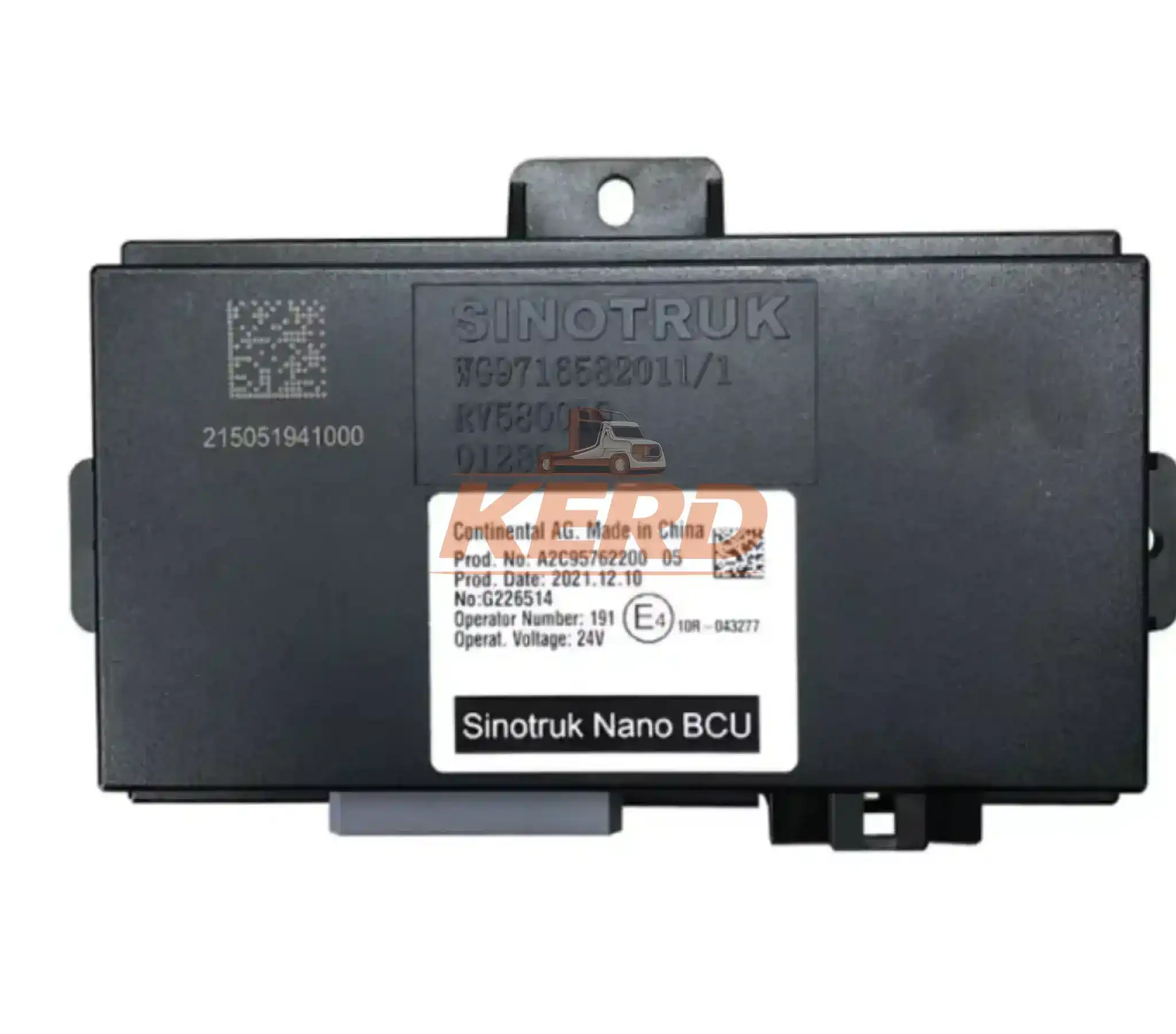 WG9716582011 Nano Bcu Controller Sinotruk Howo Truck Clutch Parts